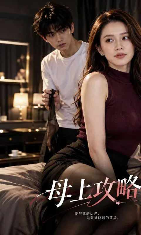 男女主角酒店房间剧情海报
