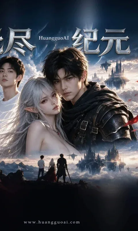 异世界幻想风格男女主角海报